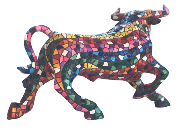 Classic Bull Mosaic