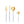 Load image into Gallery viewer, Goa Violet Gold Plated 24 pcs. Set + Wooden box