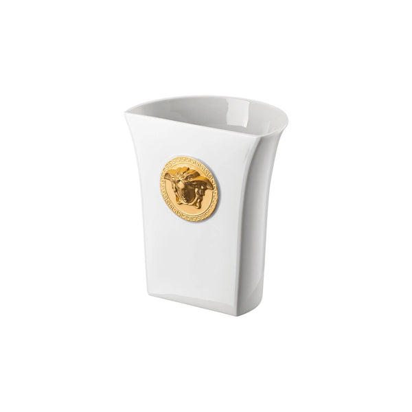 Medusa Madness White Vase
