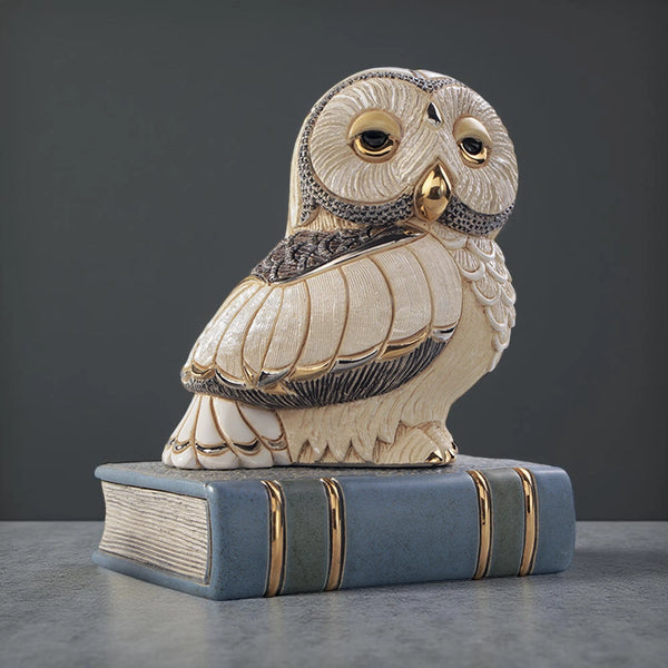 Owl on Book