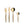 Load image into Gallery viewer, Moon Mirror Polished Gold Plated 24 Piece