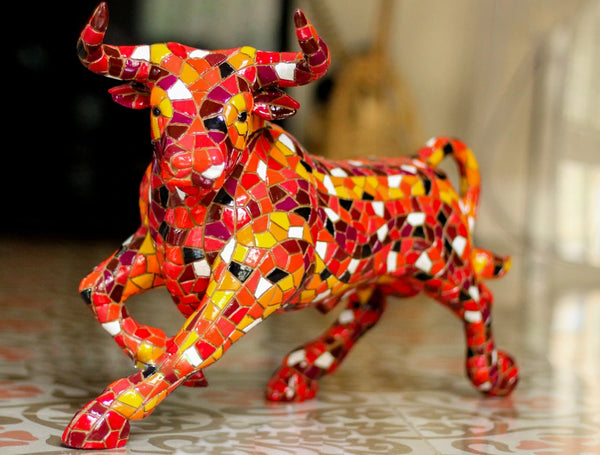 Classic Bull Red Yellow All measurements