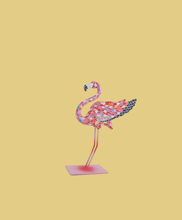Classic Mosaic Flamingo