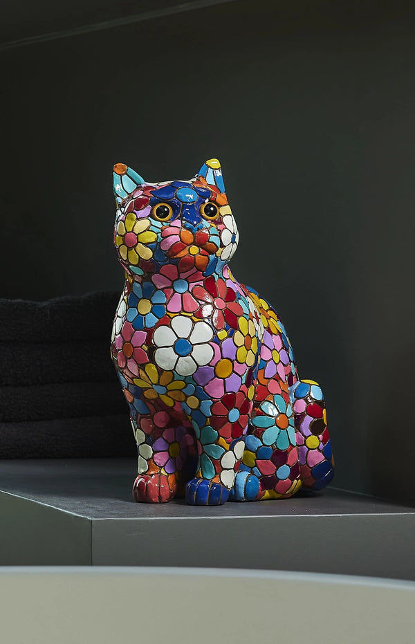 Flowers Cat All measurements