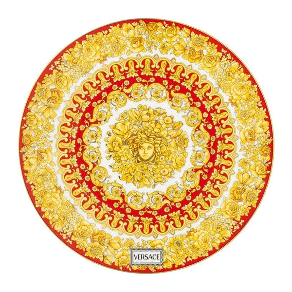 Medusa Rhapsody Red Service plate