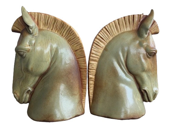 Horses Head Bookend