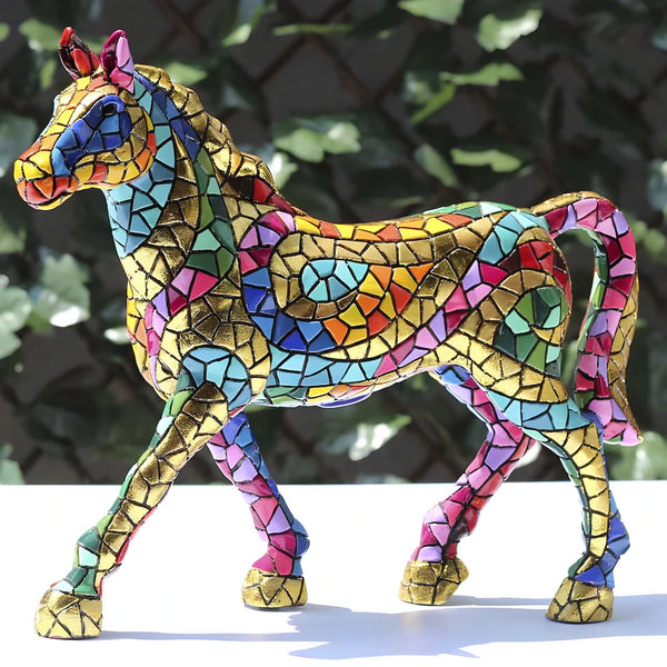 Carnival Mosaic Horse