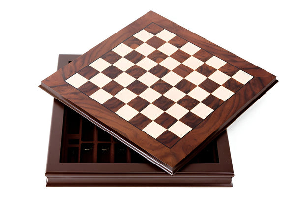 Romans VS Barbarians Set + Briar Walnut Wood Chessboard