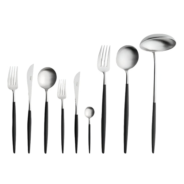 Goa Black Silver Plated 75 Pcs. + Wooden box