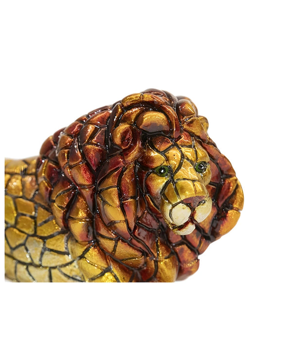Golden Mosaic Lion