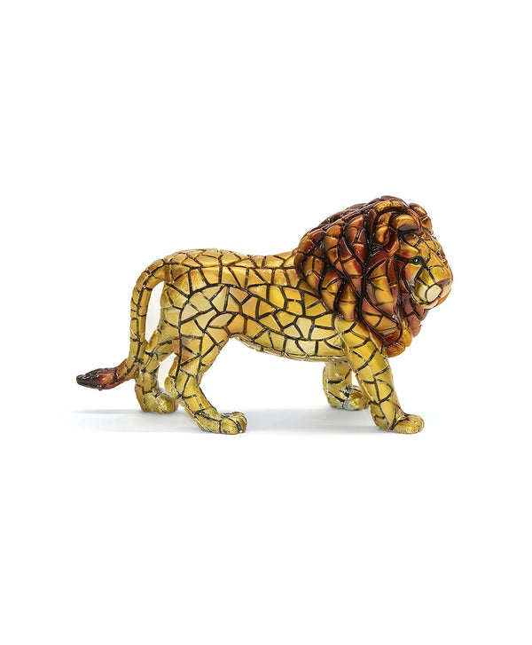 Golden Mosaic Lion
