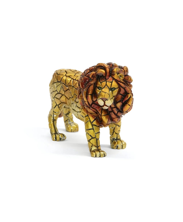 Golden Mosaic Lion