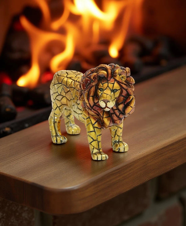 Golden Mosaic Lion