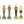 Load image into Gallery viewer, Hand Painted Pewter Chess Pieces+Briar Erable Green Wood Chessboard