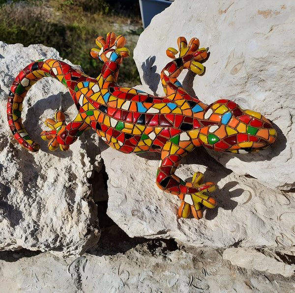 Classic Multicolor Mosaic Salamander
