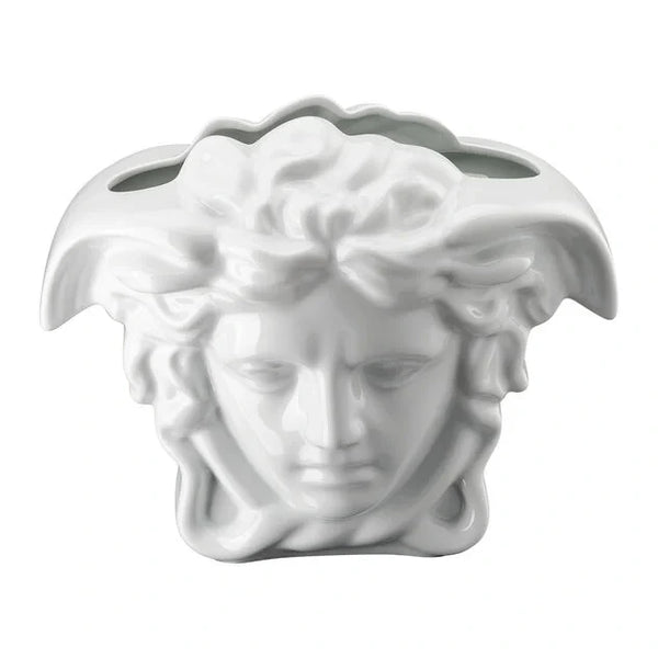 Medusa Grande White Vase