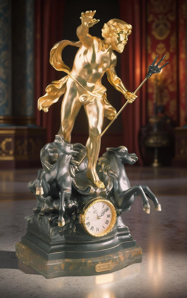 Neptune Mantel Clock