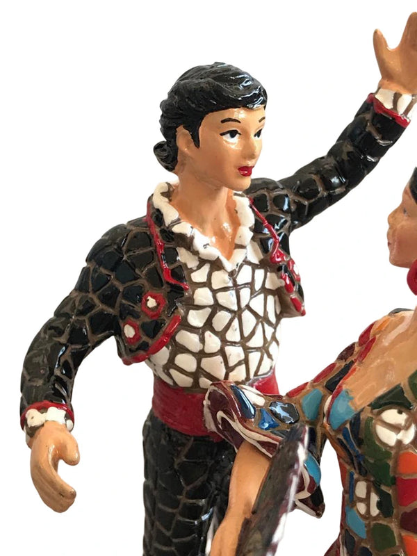 Classic A Couple Dancing Flamenco All measurements