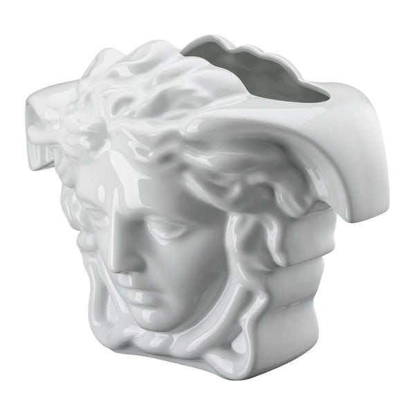 Medusa Grande White Vase