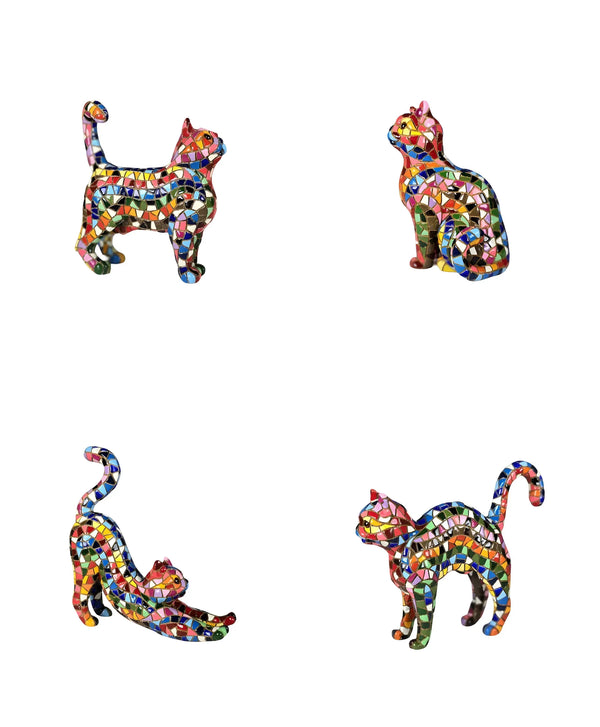Classic Set Mosaic Cats