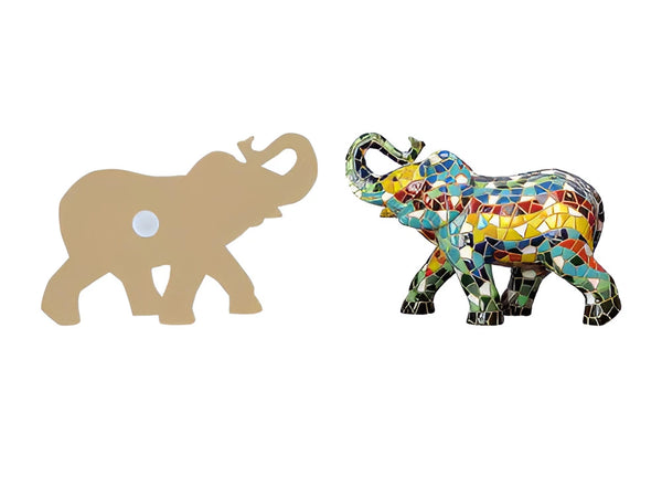 Set of 6 Classic Mosaic Magnet