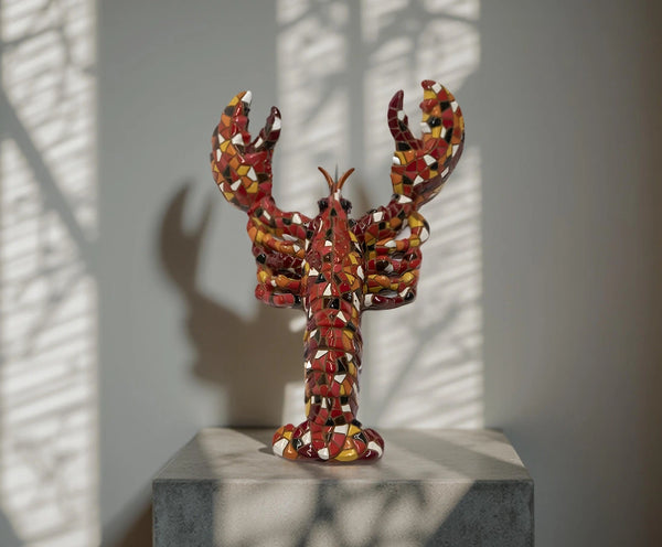 Mosaic Lobster Red