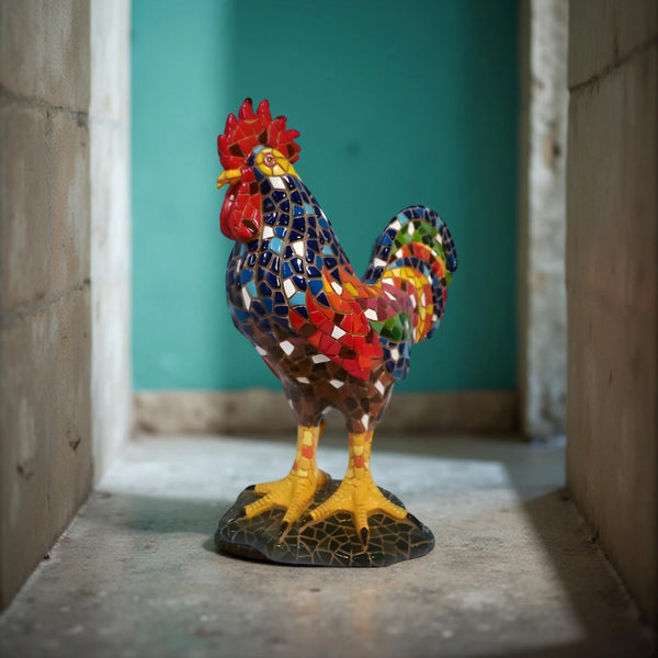Classic Mosaic Rooster