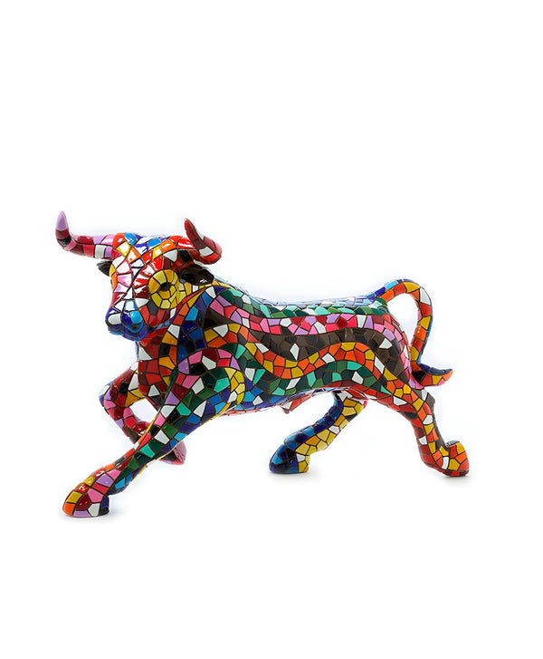 Classic Bull Mosaic