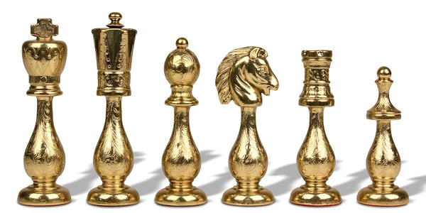 Arabesque Staunton Set +  Elm Briar Wood Chessboard with Drawer