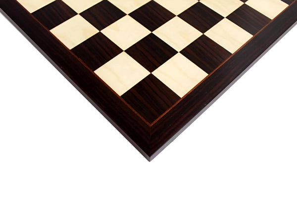 Oriental Hand Carved Wooden Chess Pieces + Rosewood chessboard