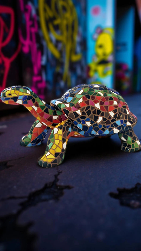 Classic Mosaic Giant Tortoise