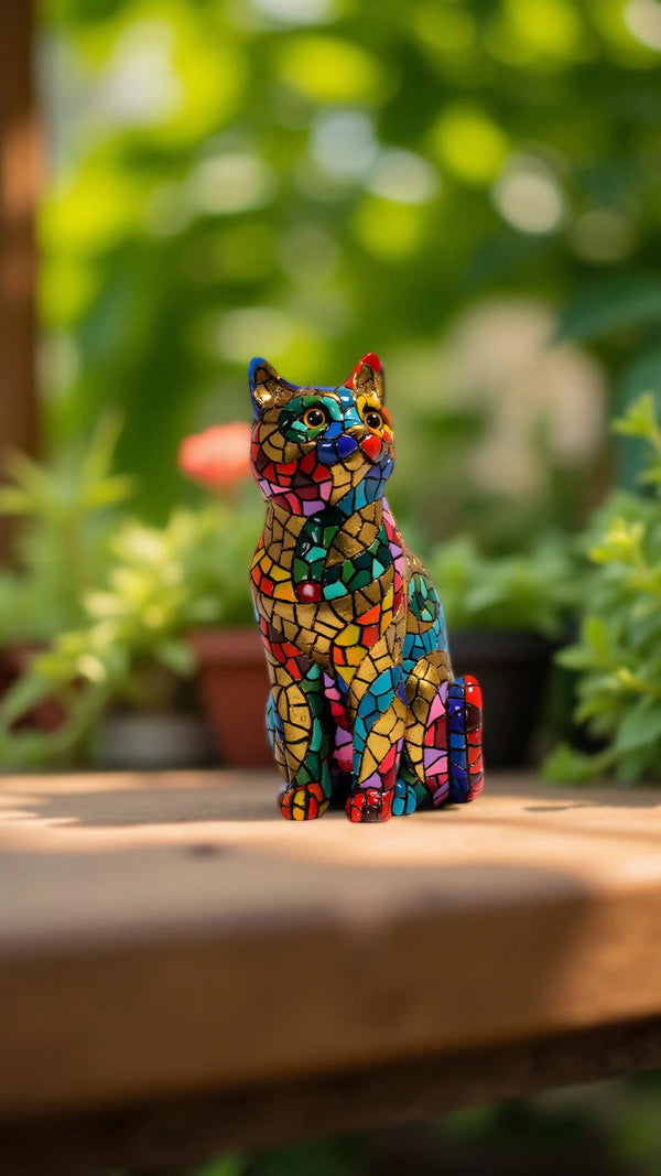 Carnival Mosaic Cat