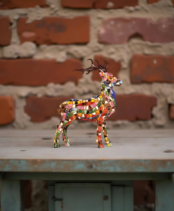 Classic Mosaic Deer All measurements