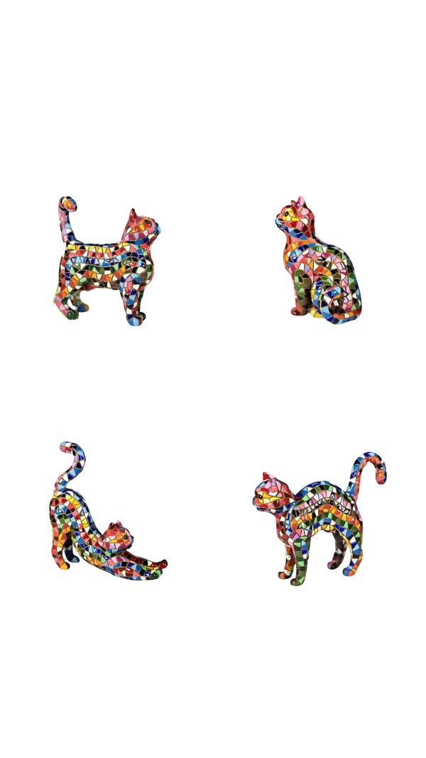 Classic Set Mosaic Cats