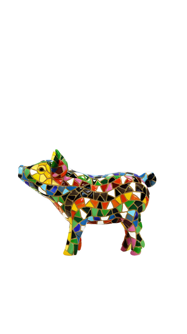 Classic Mosaic Piggy All measurements