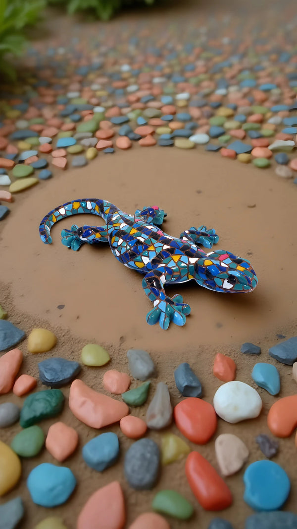Classic Blue Mosaic Salamander