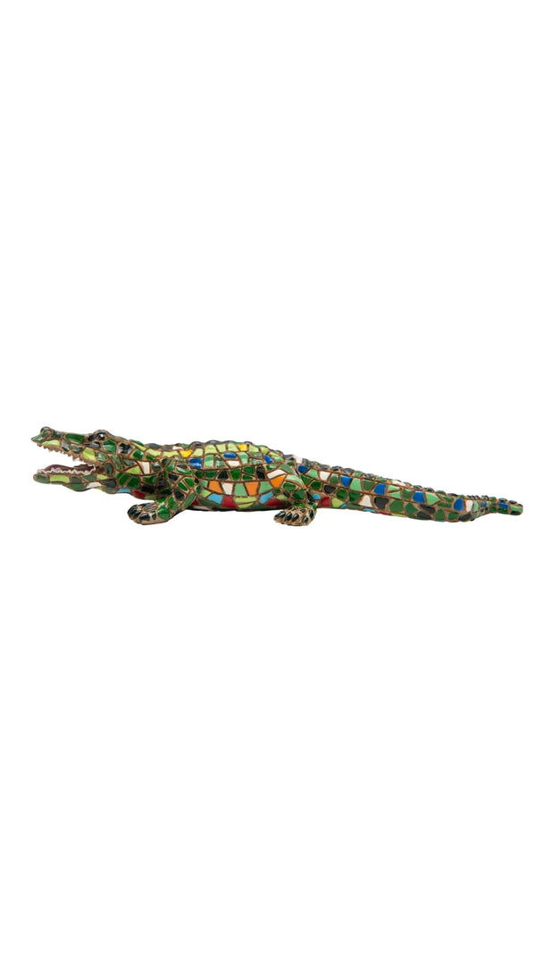 Classic Mosaic Crocodile