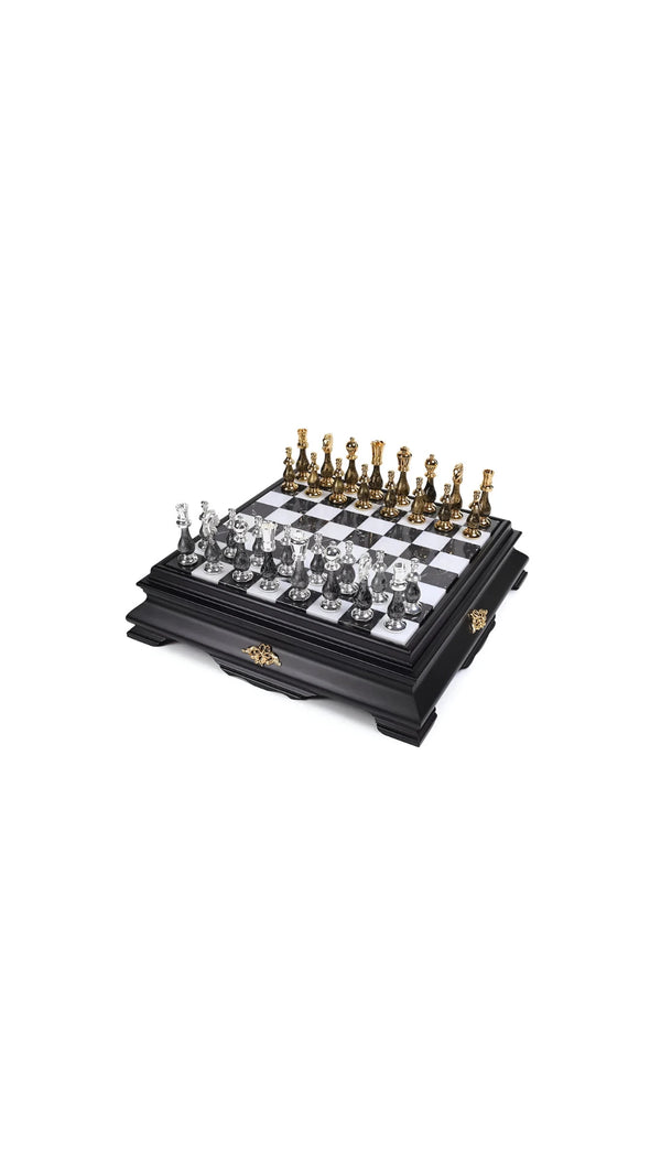 Oriental Big Set Fantasy Style + Black Wooden and marble chess board