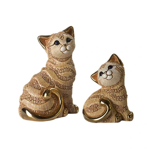 Ginger Cat & Kitten Set