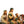Load image into Gallery viewer, Robin Hood Chess Set with Leatherette Chessboard Box + Checker Set