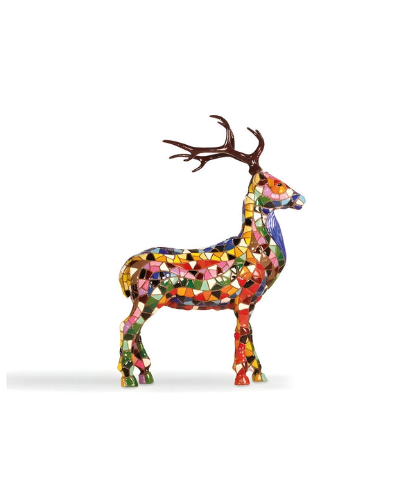 Classic Mosaic Deer All measurements