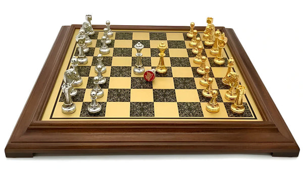 Staunton Set + Wooden chess board Completely hand made