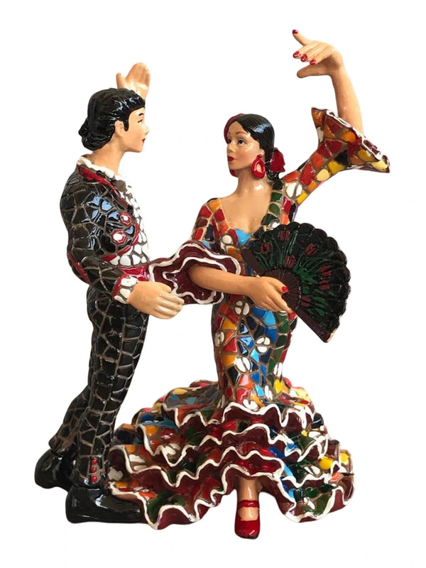 Classic A Couple Dancing Flamenco All measurements