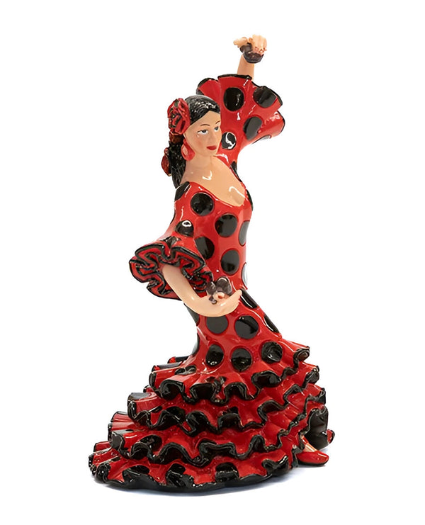 Classic Flamenco Dancer Red Dress All Measurements