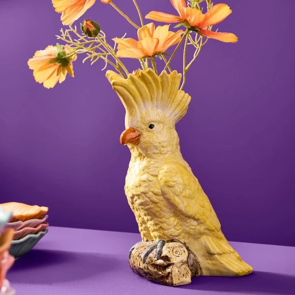 Vase Cockatoo