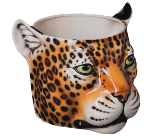 Leopard Vase