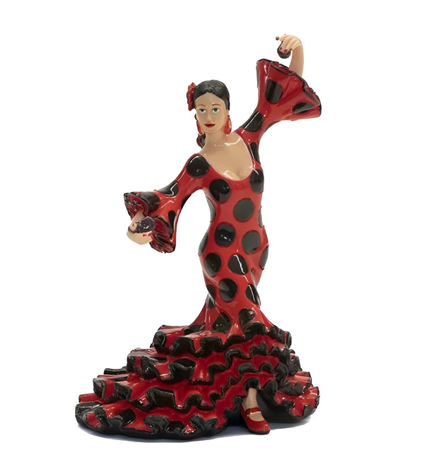 Classic Flamenco Dancer Red Dress All Measurements