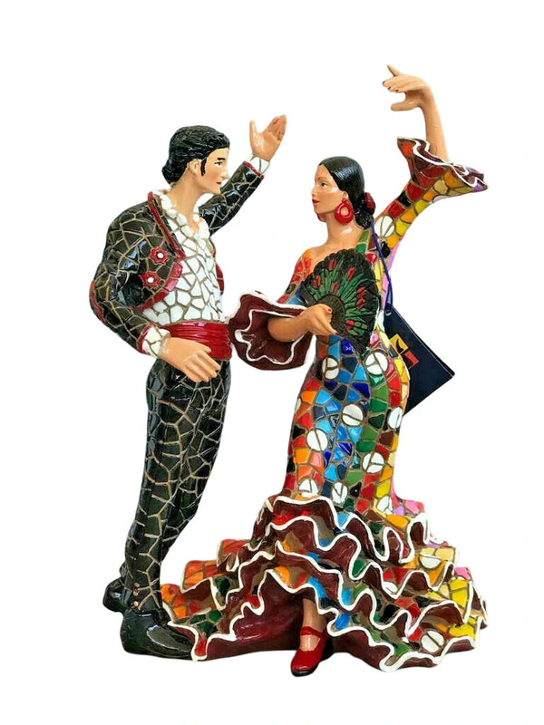 Classic A Couple Dancing Flamenco All measurements