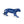 Load image into Gallery viewer, Panther Figurine Blue