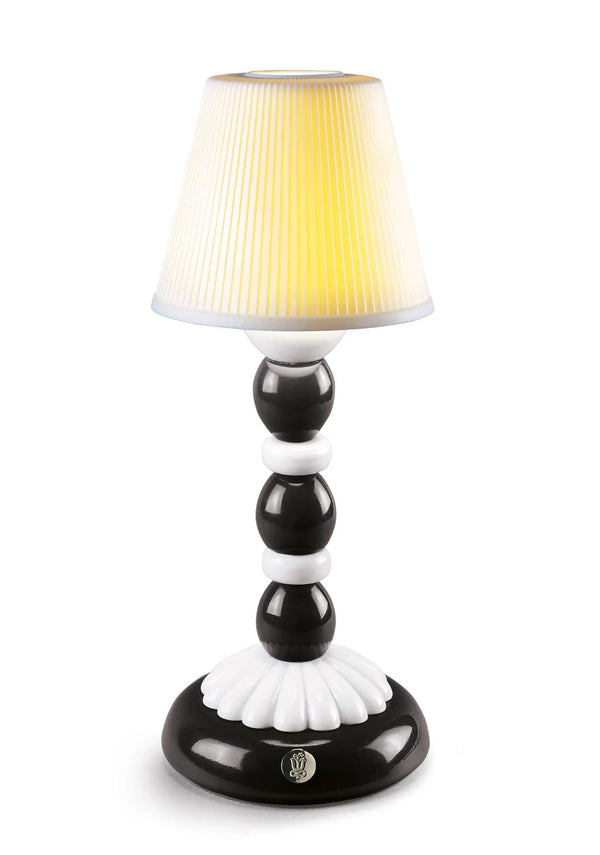 Palm Firefly Table Lamp Black and White